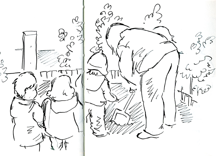 digging