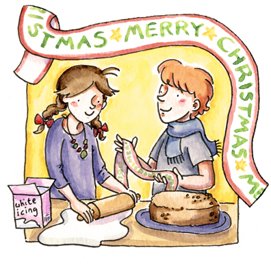 Christmas cake