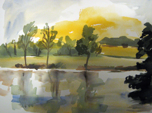 Watercolour number a billion