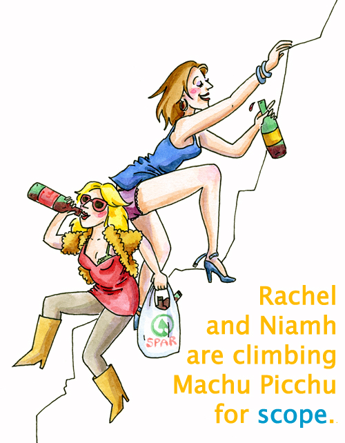 Rachel and Niamh